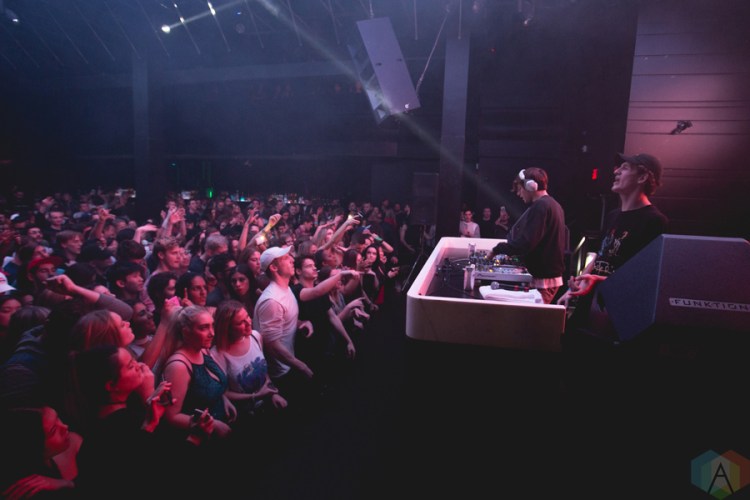 Louis The Child performs at Celebrities Nightclub in Vancouver on November 30, 2016. (Photo: Isaac Wray/Aesthetic Magazine)
