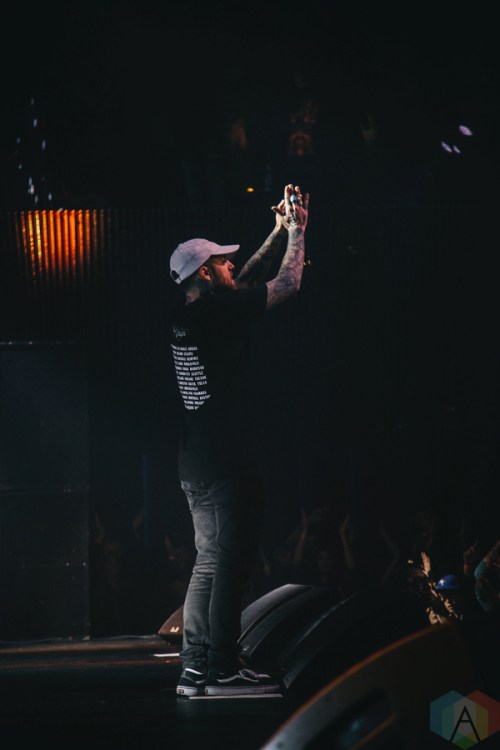 Mac Miller performs at Rebel Nightclub in Toronto on December 8, 2016. (Photo: Stephan Ordonez/Aesthetic Magazine)