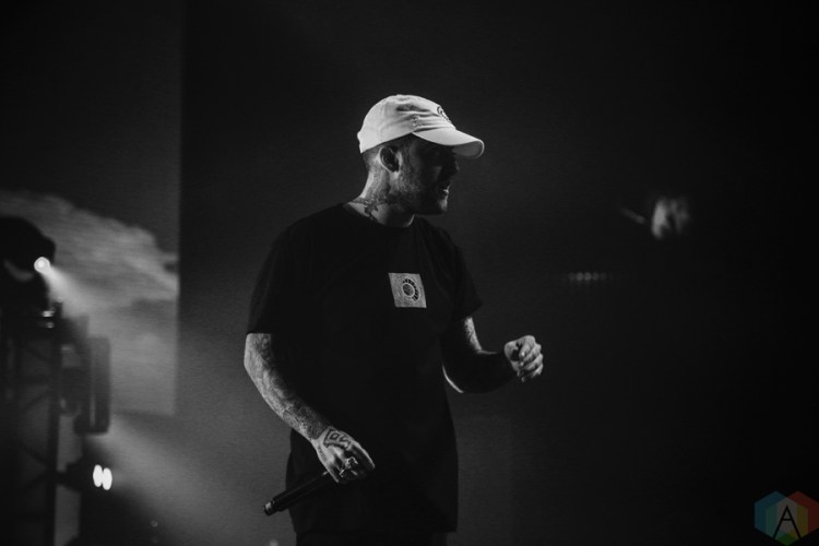 Mac Miller performs at Rebel Nightclub in Toronto on December 8, 2016. (Photo: Stephan Ordonez/Aesthetic Magazine)