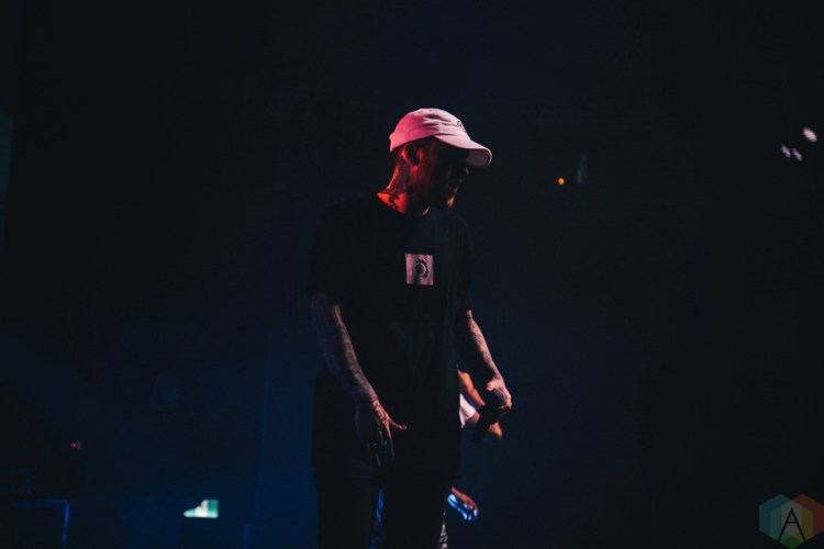 Mac Miller performs at Rebel Nightclub in Toronto on December 8, 2016. (Photo: Stephan Ordonez/Aesthetic Magazine)