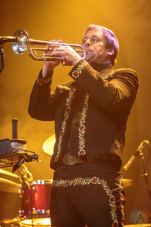 Mariachi El Bronx performs at the Danforth Music Hall in Toronto on December 30, 2016. (Photo: David McDonald/Aesthetic Magazine)