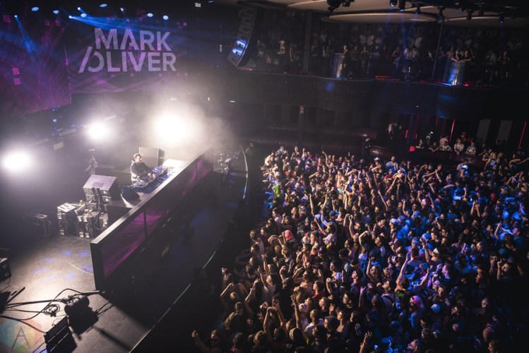 Mark Oliver performs at Solaris Festival at Rebel Nightclub in Toronto on December 27, 2016. (Photo: Mike Nguyen/Aesthetic Magazine)