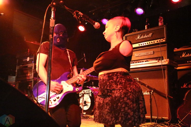 Masked Intruder performs at Lee's Palace in Toronto on December 13, 2016. (Photo: Jon Wishart/Aesthetic Magazine)