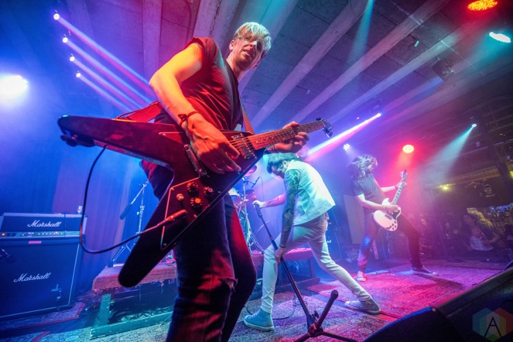 Massive Wagons performs at Rebellion in Manchester, UK on December 9, 2016. (Photo: Sabrina Ramdoyal/Aesthetic Magazine)