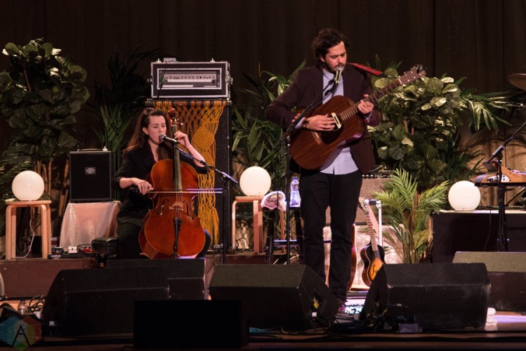 Matt Holubowski performs at Massey Hall in Toronto on November 30, 2016. (Photo: Morgan Hotston/Aesthetic Magazine)