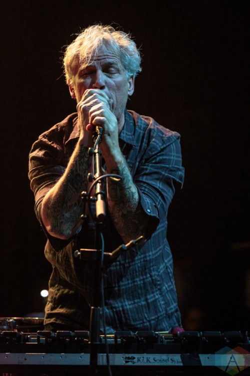 Mike Dillon performs at the Danforth Music Hall in Toronto on December 30, 2016. (Photo: David McDonald/Aesthetic Magazine)