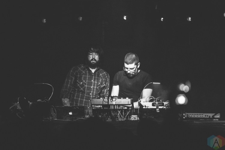 MSTRKRFT performs at the Hoxton in Toronto on December 3, 2016. (Photo: Brendan Albert/Aesthetic Magazine)