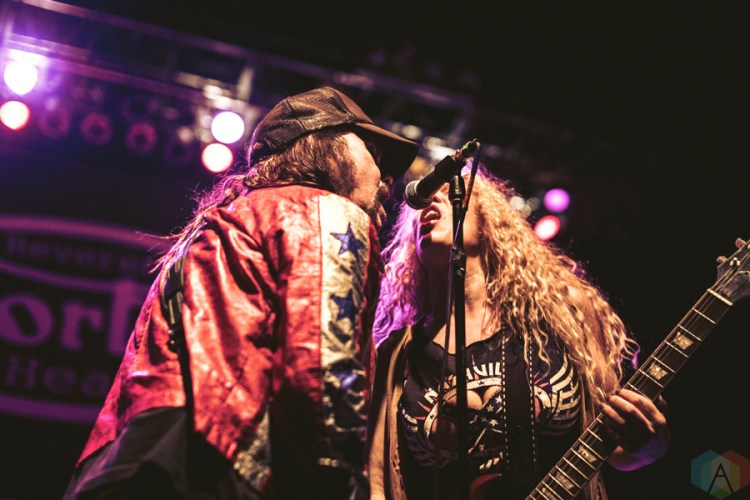 Nashville Pussy performs at the National in Richmond, VA on December 9, 2016. (Photo: Joey Wharton/Aesthetic Magazine)