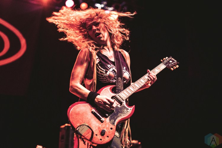 Nashville Pussy performs at the National in Richmond, VA on December 9, 2016. (Photo: Joey Wharton/Aesthetic Magazine)