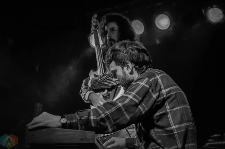 New Fries performs at Lee's Palace in Toronto on December 17, 2016. (Photo: Andrew Hartl/Aesthetic Magazine)