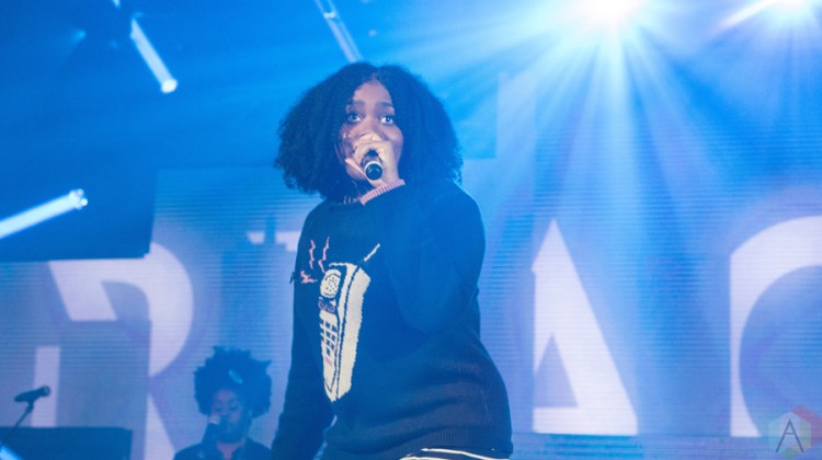 Noname performs at Reaction NYE at the Donald E. Stephenson Convention Center in Rosemont, IL on December 30, 2016. (Photo: Taylor Ohryn/Aesthetic Magazine)
