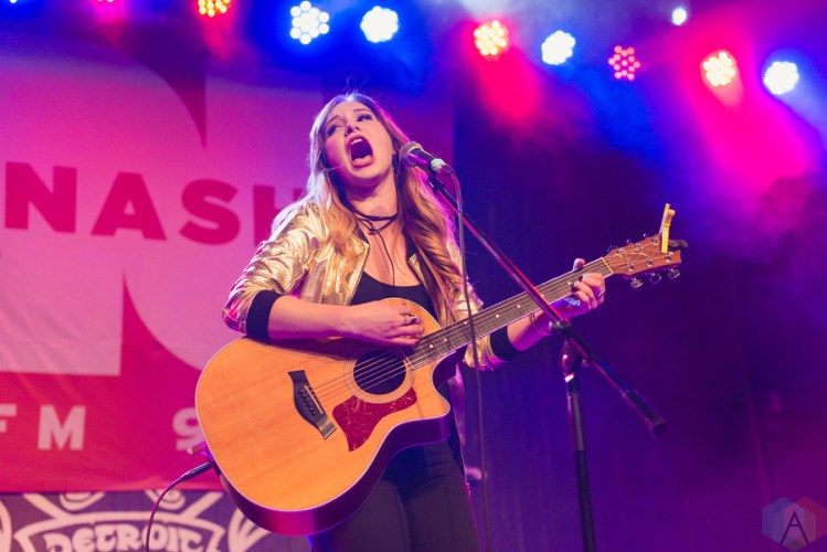 Olivia Lane performs at St. Andrew's Hall in Detroit on December 14, 2016. (Photo: Jennifer Boris/Aesthetic Magazine)