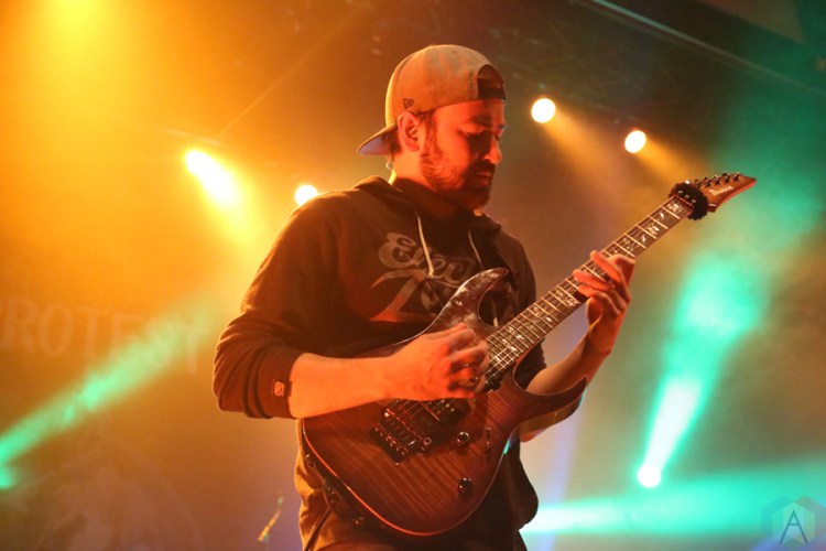Protest The Hero performs at the Danforth Music Hall in Toronto on December 18, 2016. (Photo: Jon Wishart/Aesthetic Magazine)