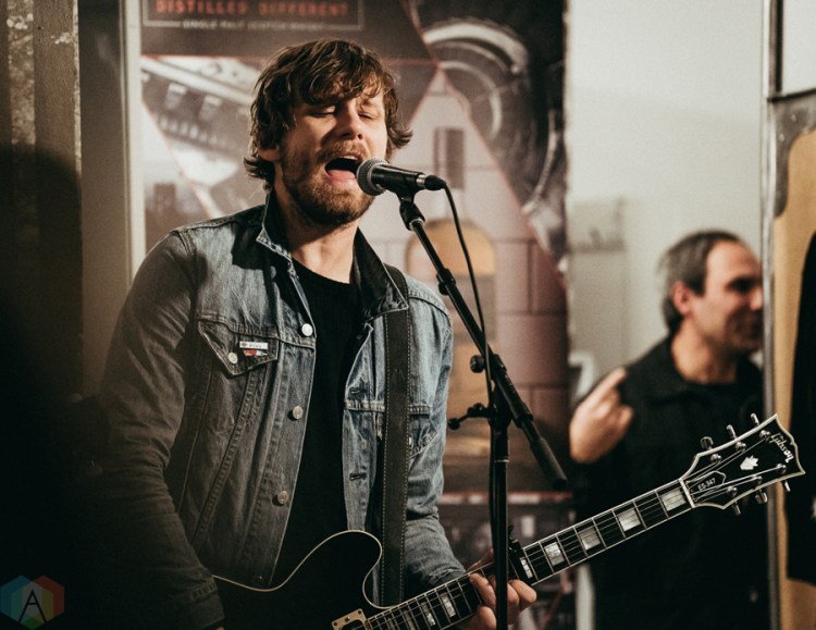 Sam Roberts Band performs at Tiny Record Shop in Toronto on December 3, 2016. (Photo: David Scala/Aesthetic Magazine)