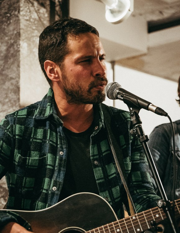 Sam Roberts Band performs at Tiny Record Shop in Toronto on December 3, 2016. (Photo: David Scala/Aesthetic Magazine)