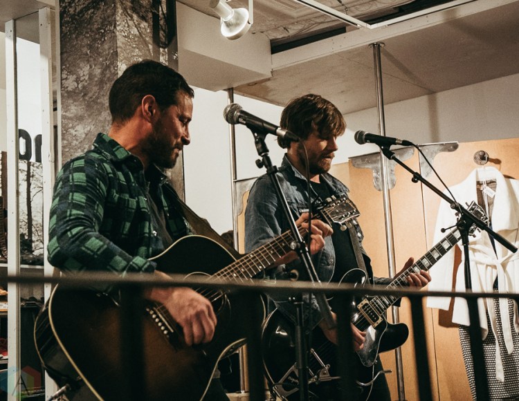 Sam Roberts Band performs at Tiny Record Shop in Toronto on December 3, 2016. (Photo: David Scala/Aesthetic Magazine)