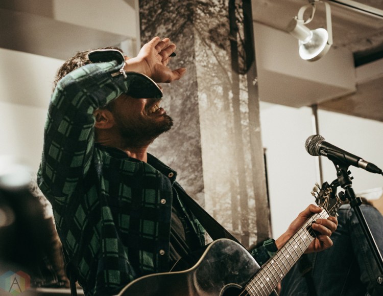 Sam Roberts Band performs at Tiny Record Shop in Toronto on December 3, 2016. (Photo: David Scala/Aesthetic Magazine)