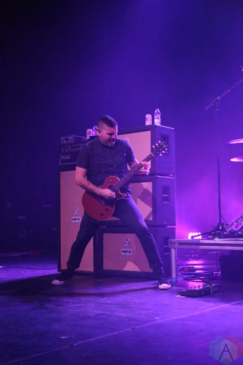 Silverstein performs at the Danforth Music Hall in Toronto on December 17, 2016. (Photo: Jon Wishart/Aesthetic Magazine)