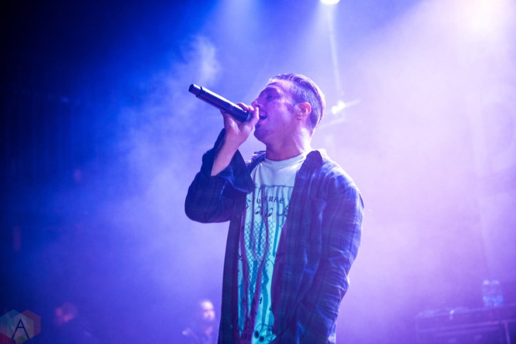 The Dillinger Escape Plan performs at the Opera House in Toronto on December 16, 2016. (Photo: Brendan Albert/Aesthetic Magazine)