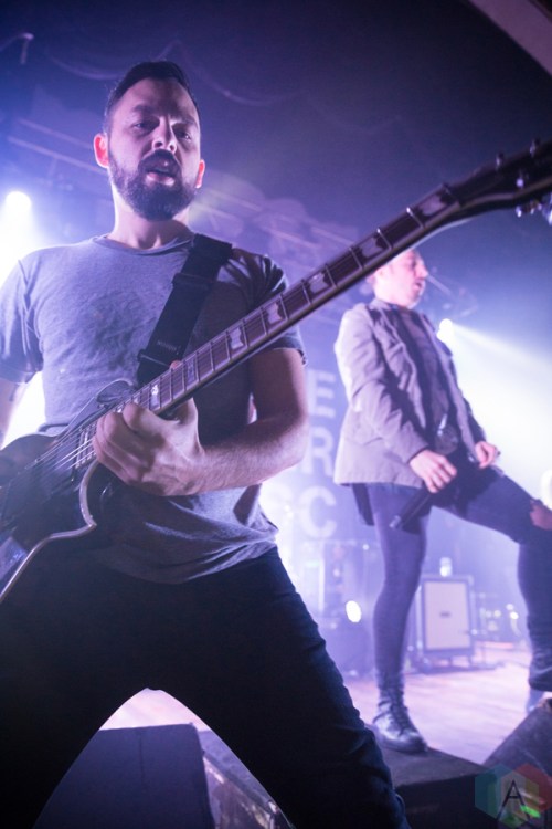The Dillinger Escape Plan performs at the Opera House in Toronto on December 16, 2016. (Photo: Brendan Albert/Aesthetic Magazine)