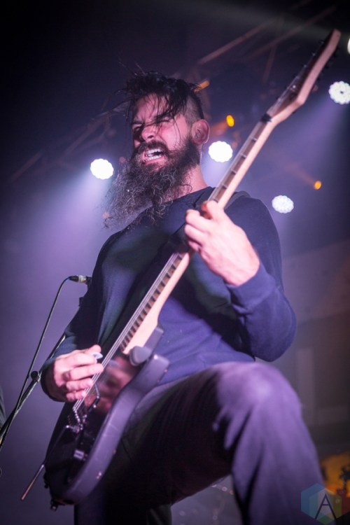 The Dillinger Escape Plan performs at the Opera House in Toronto on December 16, 2016. (Photo: Brendan Albert/Aesthetic Magazine)