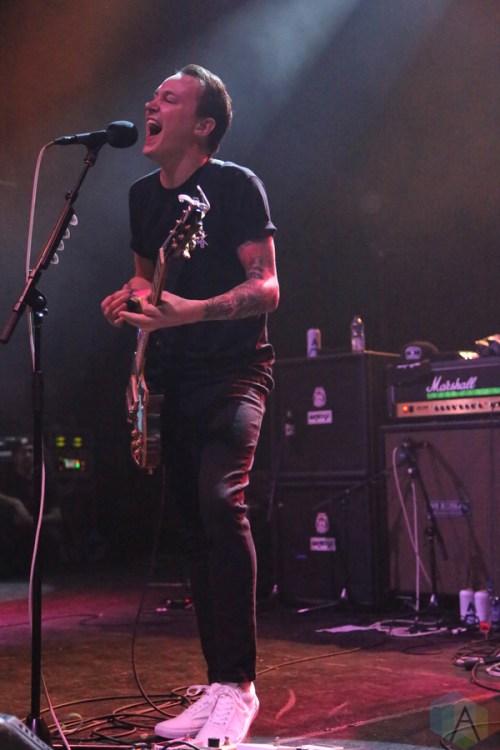 The Flatliners perform at the Danforth Music Hall in Toronto on December 18, 2016. (Photo: Jon Wishart/Aesthetic Magazine)