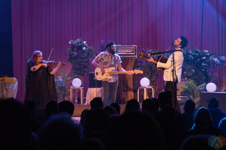 The Head and the Heart performs at Massey Hall in Toronto on November 30, 2016. (Photo: Morgan Hotston/Aesthetic Magazine)
