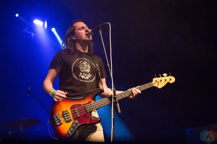 The Hotelier performs at the Danforth Music Hall in Toronto on December 14, 2016. (Photo: Katrina Lat/Aesthetic Magazine)