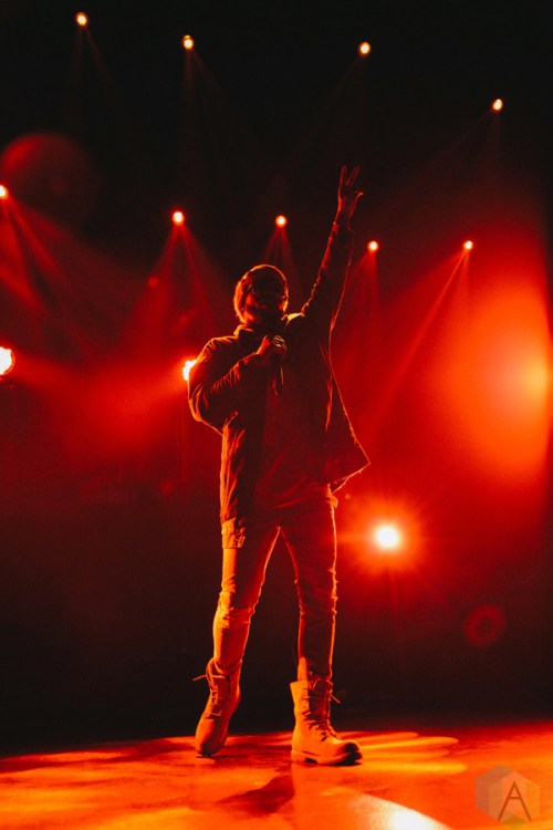 Tory Lanez performs at Rebel Nightclub in Toronto on November 30, 2016. (Photo: Stephan Ordonez/Aesthetic Magazine)