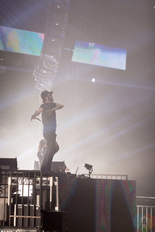 Zeds Dead performs at the Contact Winter Music Festival at BC Place in Vancouver on December 26, 2016. (Photo: Isaac Wray/Aesthetic Magazine)