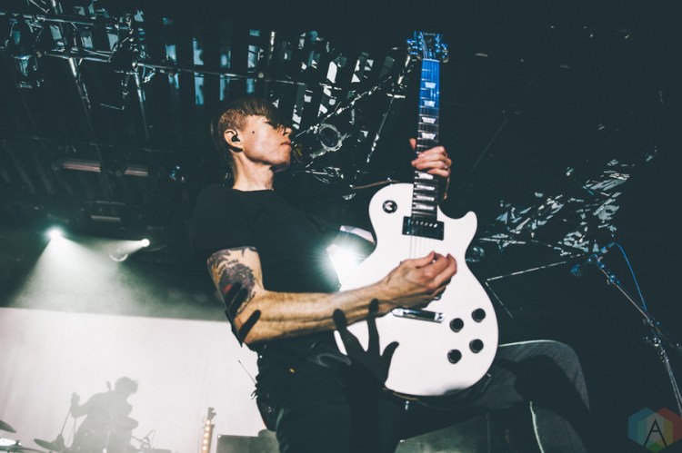 AFI performs at the Commodore Ballroom in Vancouver on January 24, 2017. (Photo: Timothy Nguyen/Aesthetic Magazine)