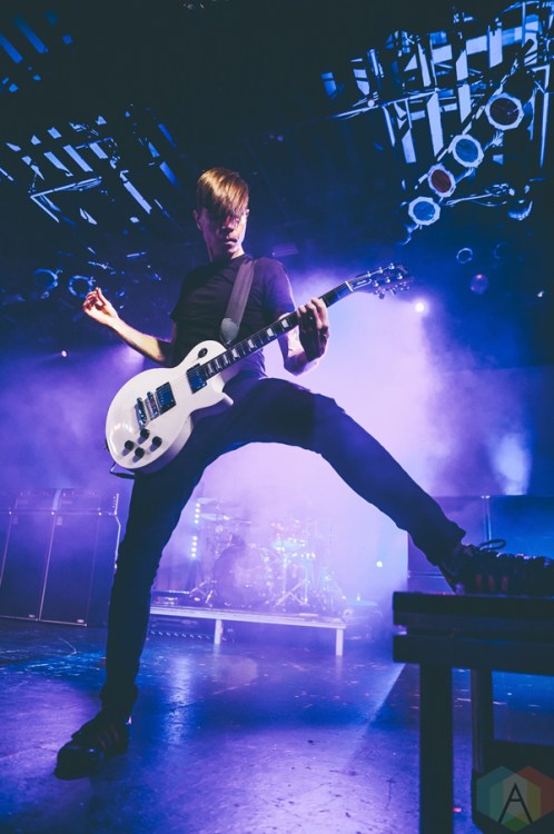 AFI performs at the Commodore Ballroom in Vancouver on January 24, 2017. (Photo: Timothy Nguyen/Aesthetic Magazine)