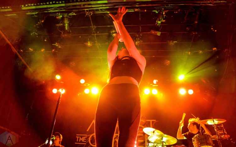 Against The Current performs at Irving Plaza in New York City on January 13, 2017. (Photo: Alx Bear/Aesthetic Magazine)