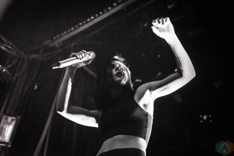 Against The Current performs at Irving Plaza in New York City on January 13, 2017. (Photo: Alx Bear/Aesthetic Magazine)