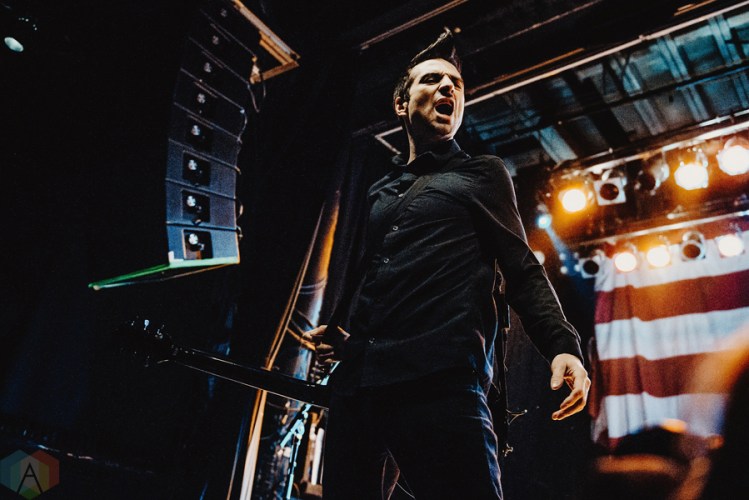 Anti-Flag performs at the Phoenix Concert Theatre in Toronto on January 13, 2017. (Photo: Francesca Ludikar/Aesthetic Magazine)