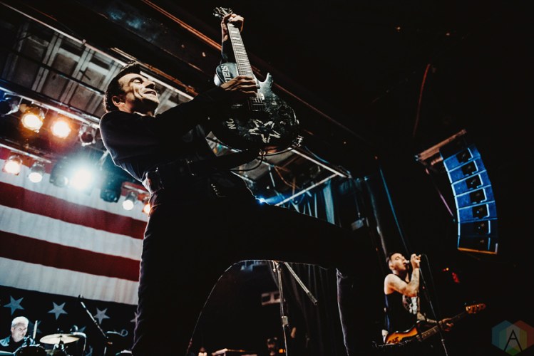 Anti-Flag performs at the Phoenix Concert Theatre in Toronto on January 13, 2017. (Photo: Francesca Ludikar/Aesthetic Magazine)