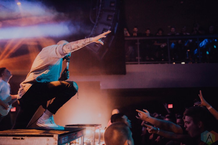 August Burns Red performs at the London Music Hall in London, ON on January 9, 2017. (Photo: Alexander Lam/Aesthetic Magazine)