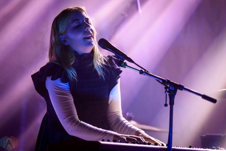 Austra performs at the Mod Club in Toronto on January 20, 2017. (Photo: Angelo Marchini/Aesthetic Magazine)