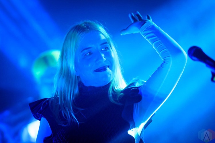 Austra performs at the Mod Club in Toronto on January 20, 2017. (Photo: Angelo Marchini/Aesthetic Magazine)