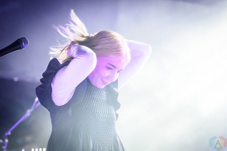 Austra performs at the Mod Club in Toronto on January 20, 2017. (Photo: Angelo Marchini/Aesthetic Magazine)
