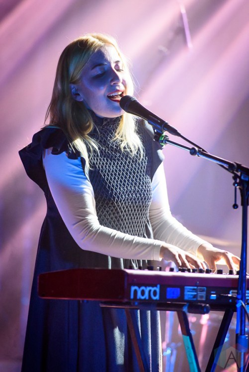 Austra performs at the Mod Club in Toronto on January 20, 2017. (Photo: Angelo Marchini/Aesthetic Magazine)