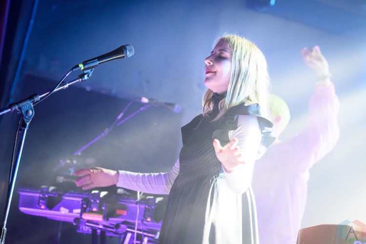 Austra performs at the Mod Club in Toronto on January 20, 2017. (Photo: Angelo Marchini/Aesthetic Magazine)