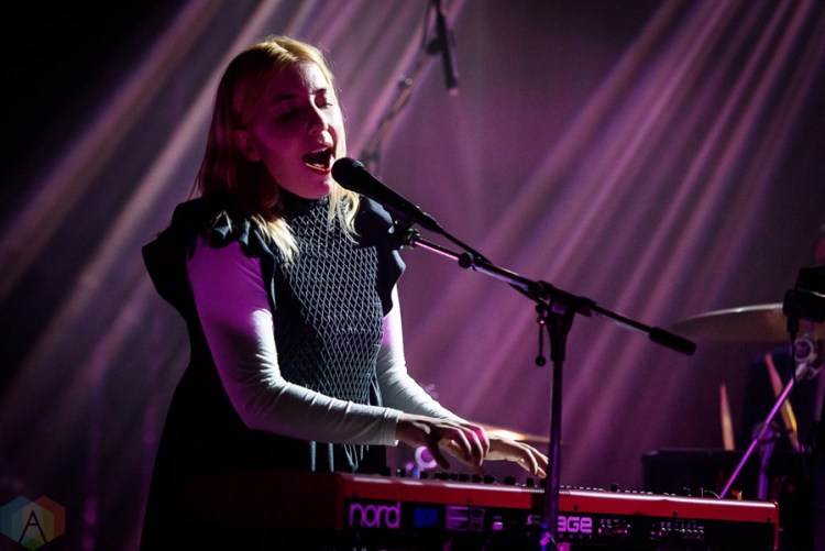 Austra performs at the Mod Club in Toronto on January 20, 2017. (Photo: Angelo Marchini/Aesthetic Magazine)