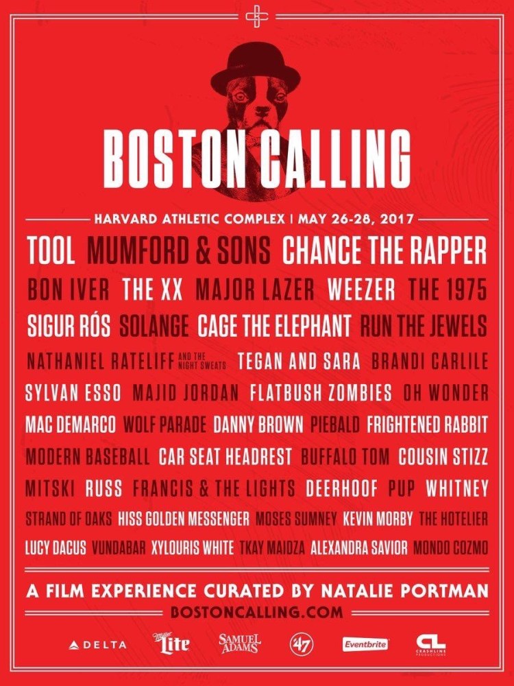 Boston Calling 2017 Lineup
