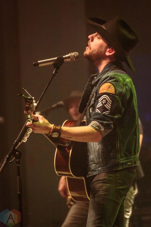 Brett Kissel performs at the Danforth Music Hall in Toronto on January 22, 2017. (Photo: David McDonald/Aesthetic Magazine)