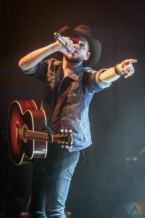 Brett Kissel performs at the Danforth Music Hall in Toronto on January 22, 2017. (Photo: David McDonald/Aesthetic Magazine)