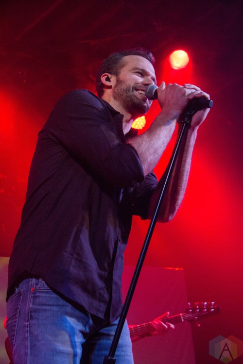 Chad Brownlee performs at the Commodore Ballroom in Vancouver on January 7, 2017. (Photo: Emily Chin/Aesthetic Magazine)