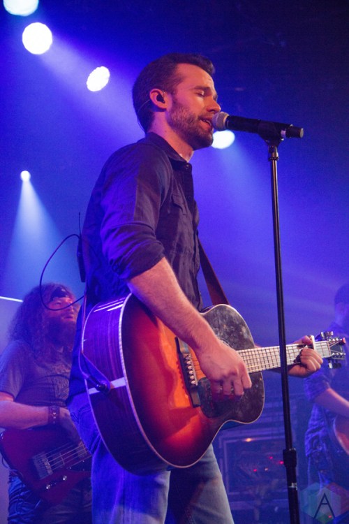 Chad Brownlee performs at the Commodore Ballroom in Vancouver on January 7, 2017. (Photo: Emily Chin/Aesthetic Magazine)