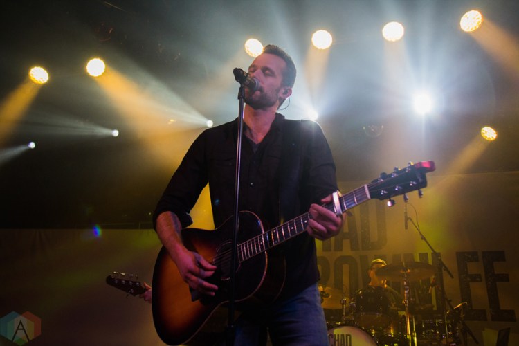 Chad Brownlee performs at the Commodore Ballroom in Vancouver on January 7, 2017. (Photo: Emily Chin/Aesthetic Magazine)