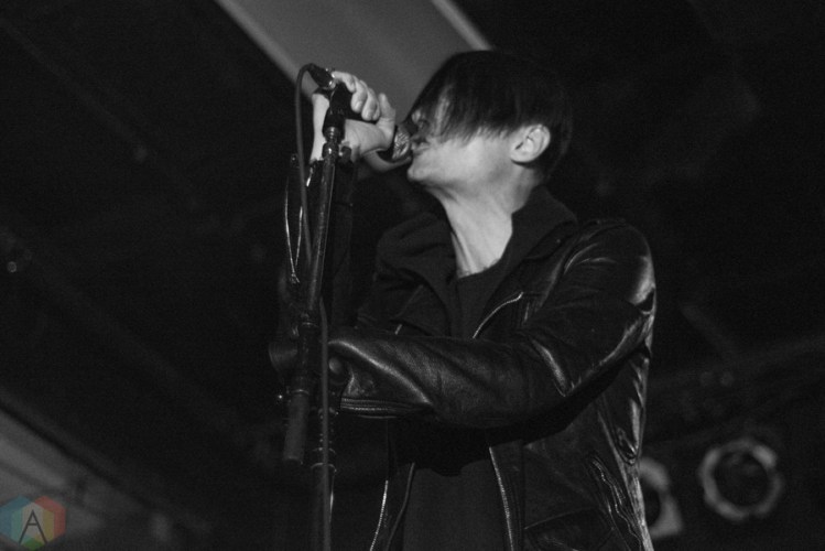 Cold Cave performs at Lee's Palace in Toronto on January 19, 2017. (Photo: Morgan Hotston/Aesthetic Magazine)